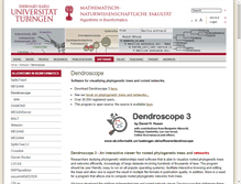 Tablet Screenshot of dendroscope.org